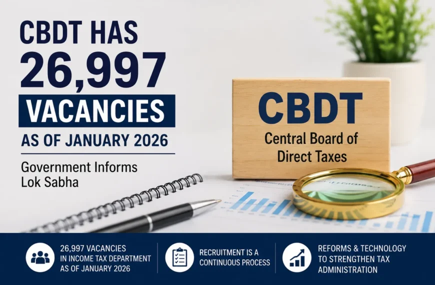 CBDT Vacancies PQ