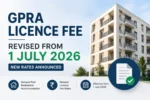 GPRA license fee revised