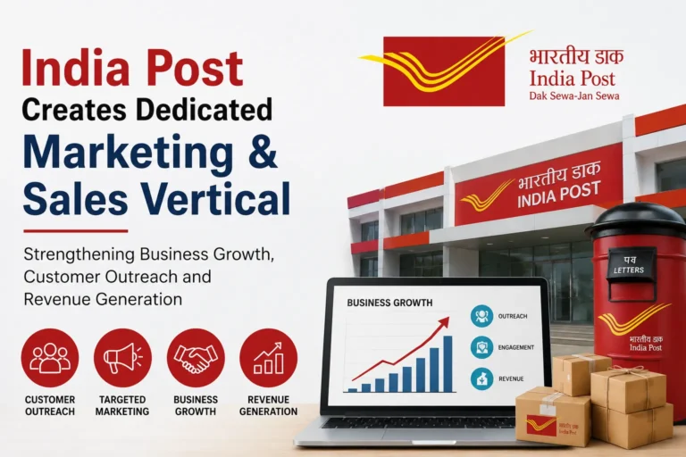 India Post Launches Dedicated Marketing & Sales Vertical