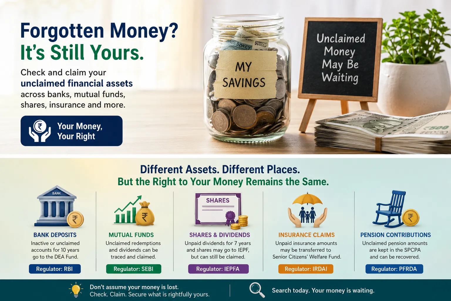 Forgotten Money? How to Check and Claim Unclaimed Assets