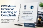 CVC Master Circular on Handling of Complaints