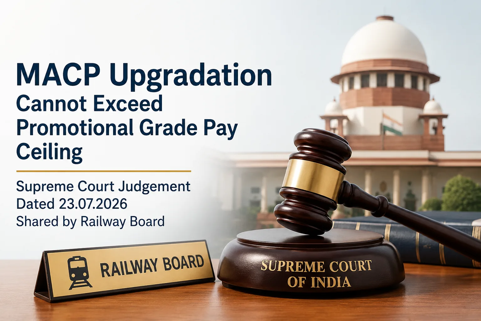 MACP cannot exceed promotional grade
