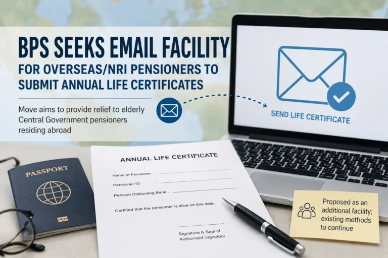 Annual Life Certificate for Overseas Pensioners