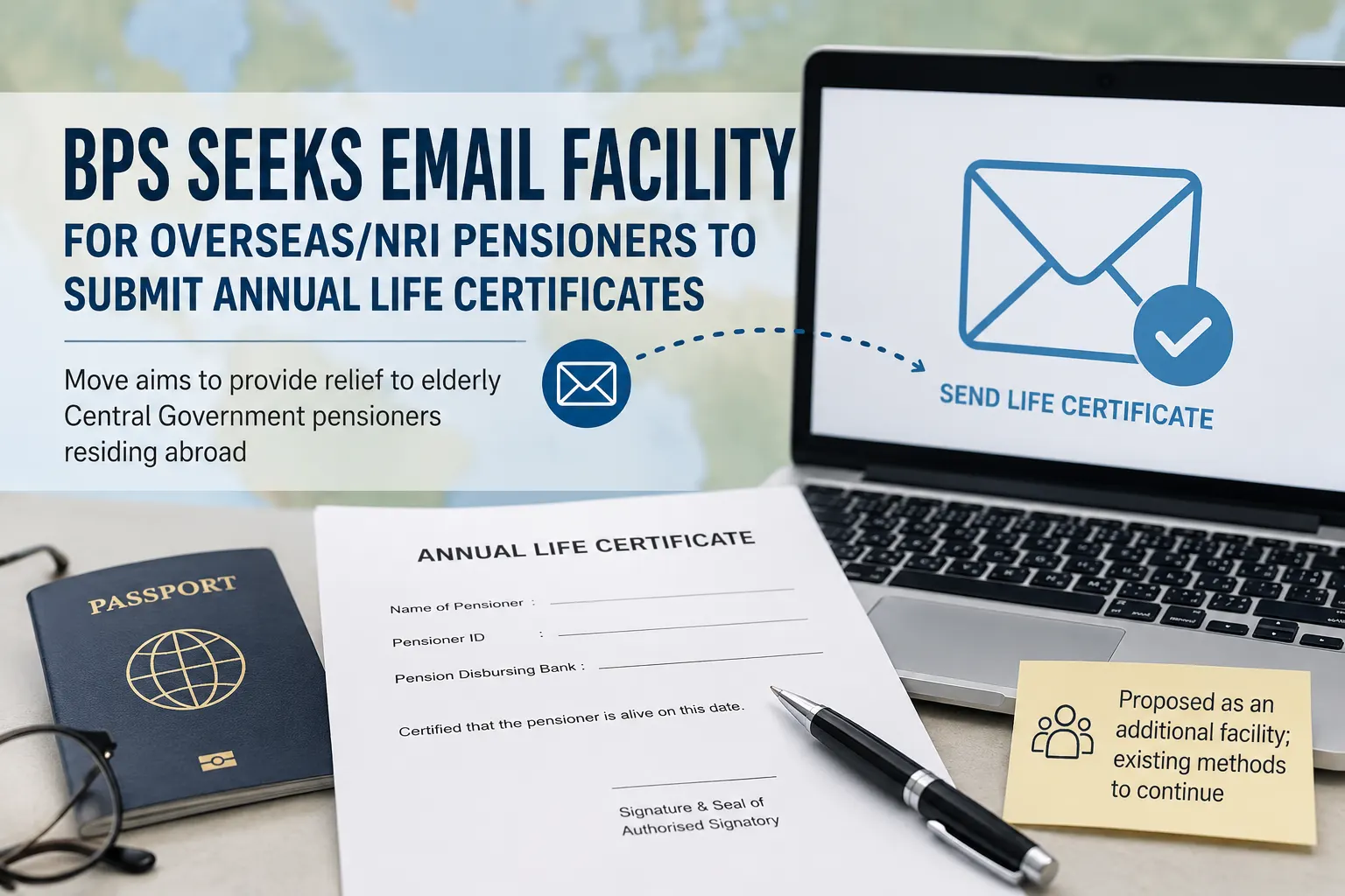 Annual Life Certificate for Overseas Pensioners