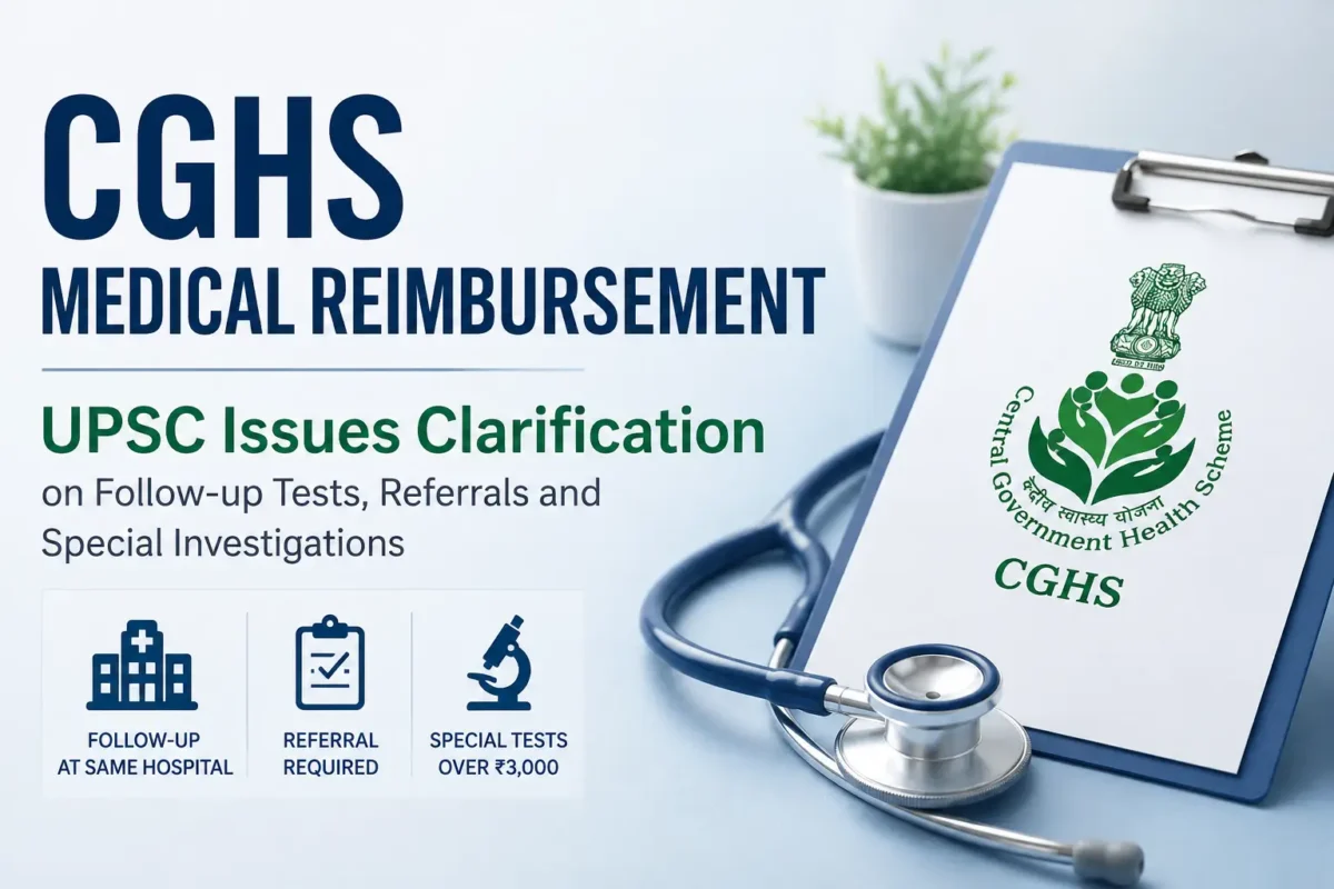 CGHS medical reimbursement clarification