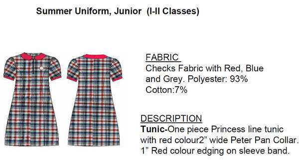 KV releases specifications for Uniform dresses - To be implemented fully from 2014